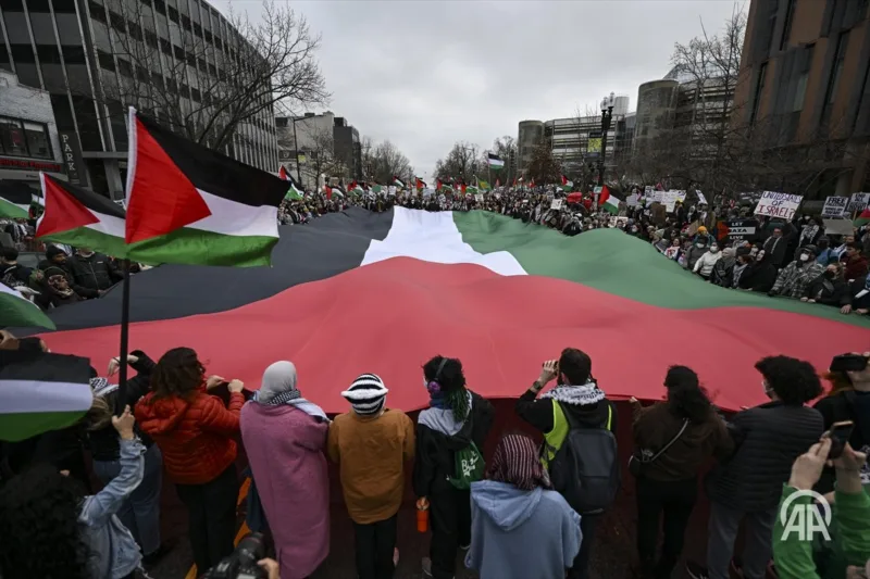 washington protesti gaza