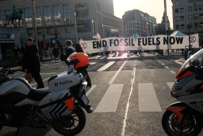 fosilna goriva protest