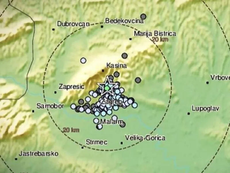 zemjotres zagreb