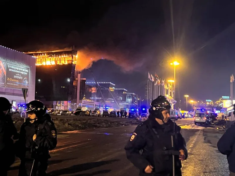 Teroristički napad na koncertnu dvoranu u Moskvi