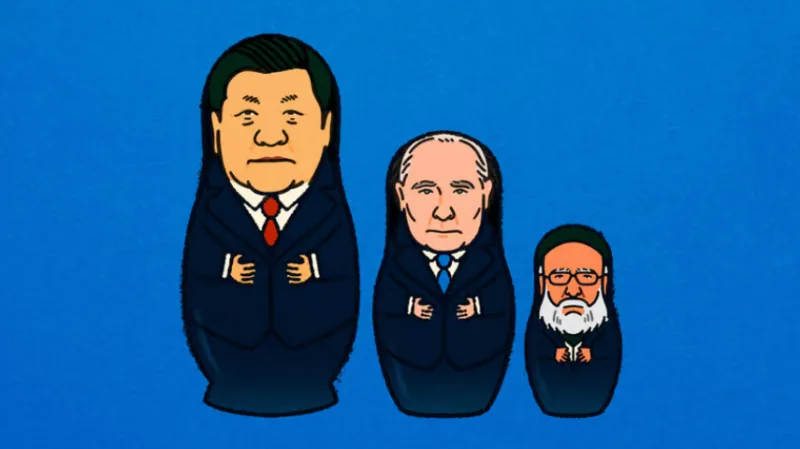 rusija kina iran