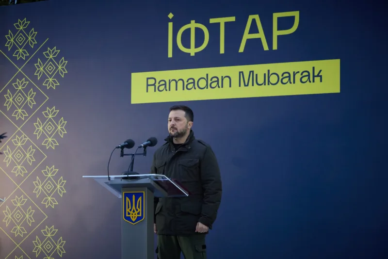 Zelenski na iftaru