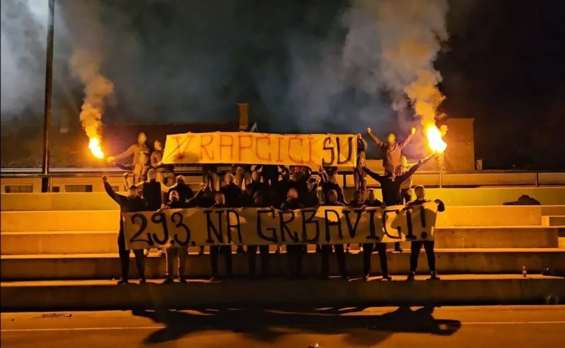 red army velež navijači