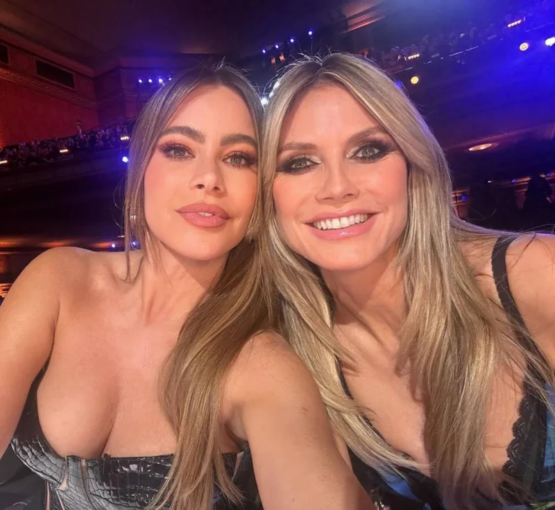 heidi klum i sofia vergara
