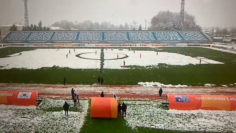 utakmica uzbekistan snijeg