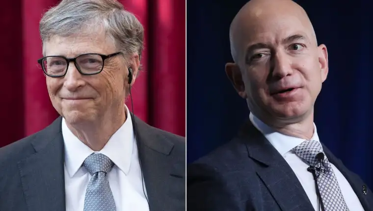 bill gates i jeff bezos