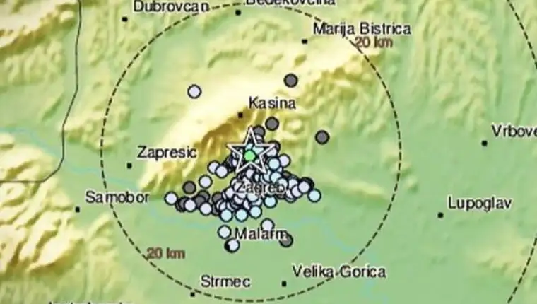 zemjotres zagreb