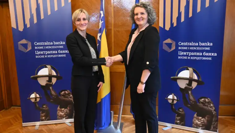 Sefica misije MMF Alina Lancu i guvernerka Jasmina Selimovic (2) (002)