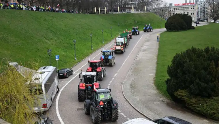 poljska farmeri blokade