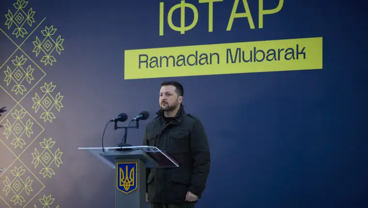 Zelenski na iftaru