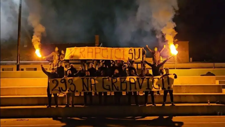 red army velež navijači
