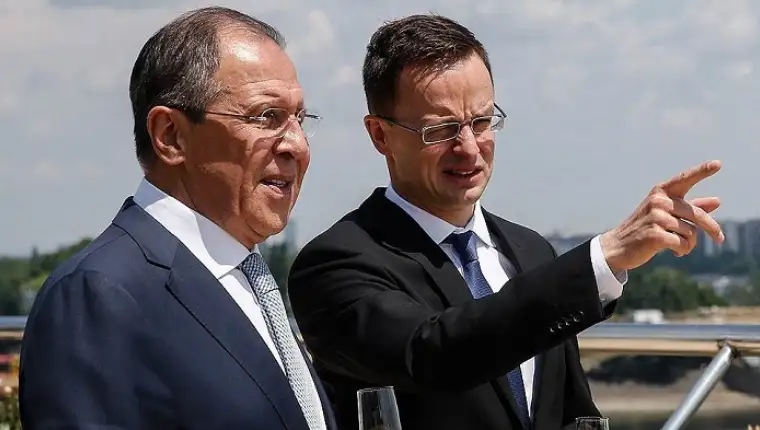 Peter Szijjarto i sergej lavrov