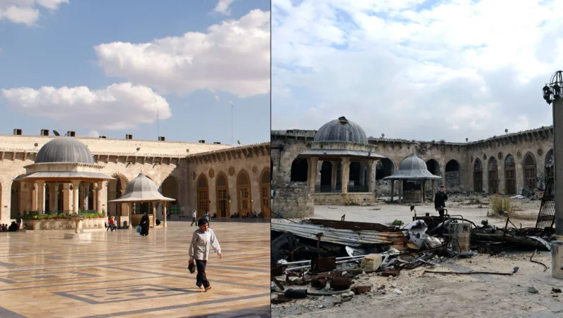 The Wider Image: After the battle, Aleppo shows its scars