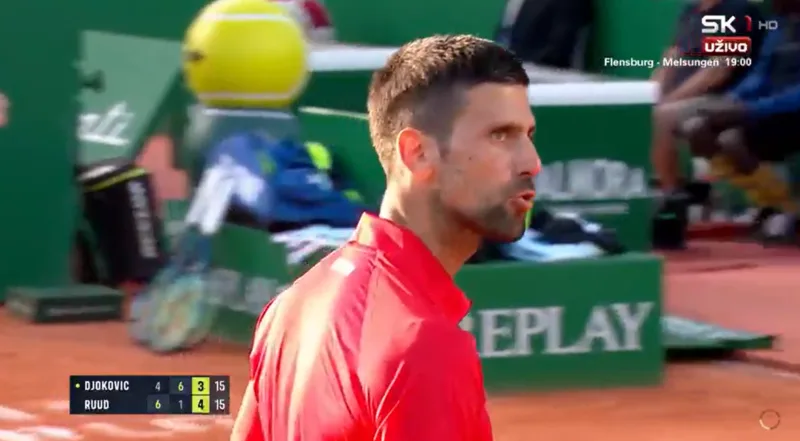 djokovic psuje
