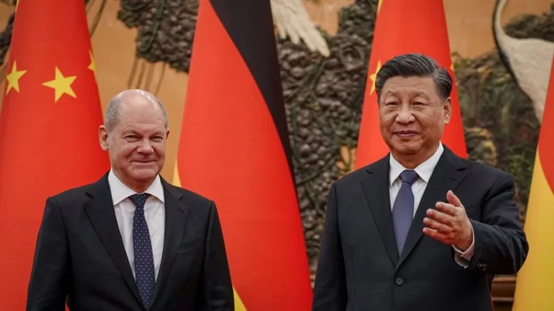 xi jinping i olaf scholz
