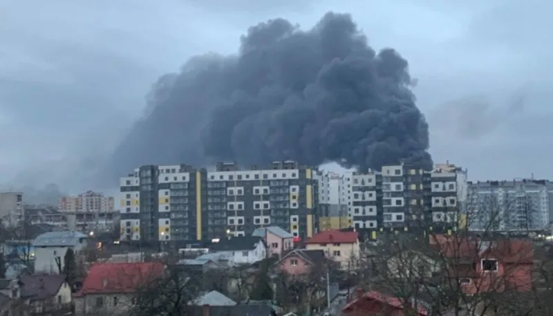 Ivano-Frankivsk ukrajina ruski napad