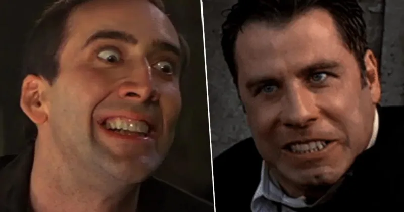nicolas cage i john travolta face off