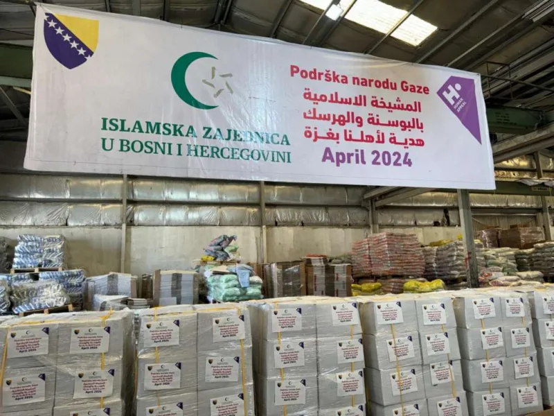 islamska zajednica pomoc gaza