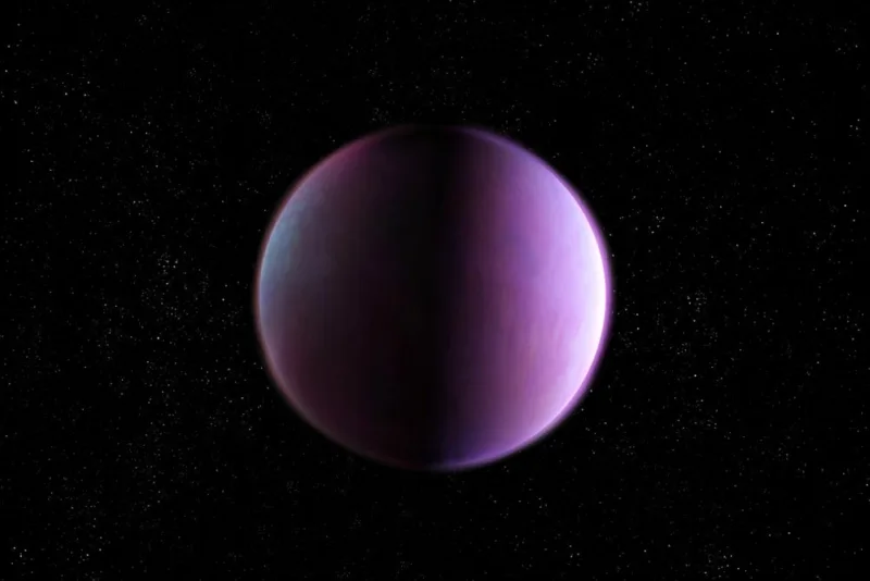 ljubičasti planet