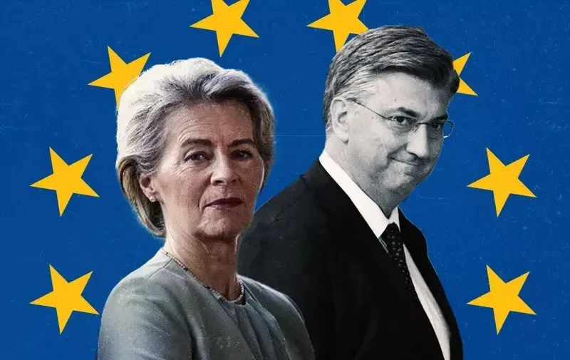 von der leyen i plenković