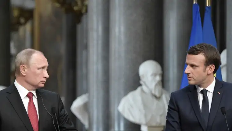macron i putin