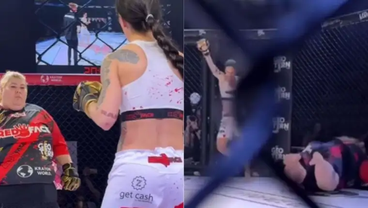 ženska mma borba
