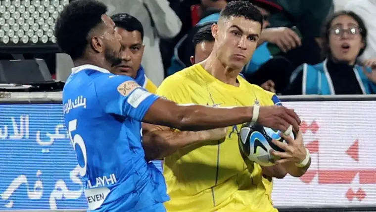 ronaldo crveni karton