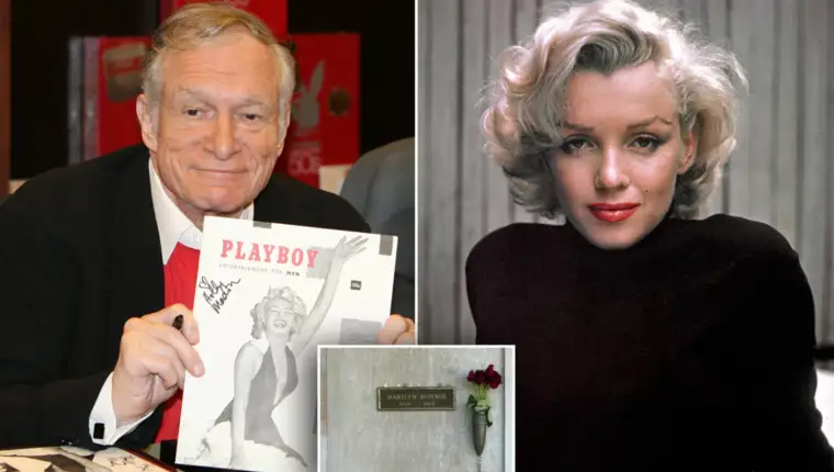 Marilyn Monroe and Hugh Hefner