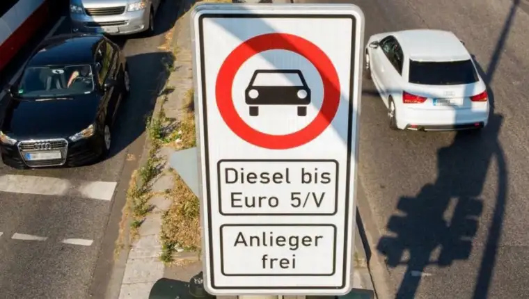 zabrana saobraćaja njemačka