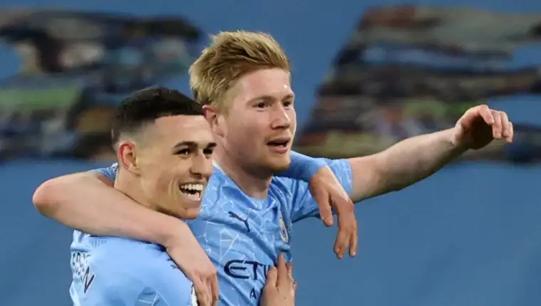 De Bruyne i Foden