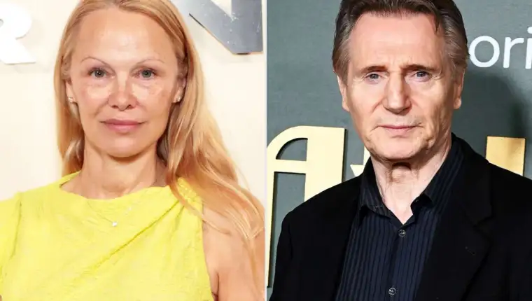 pamela anderson i liam neeson