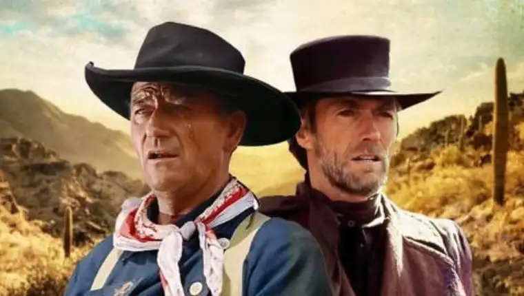 john wayne i clint eastwood