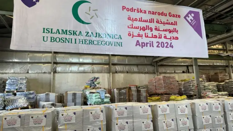 islamska zajednica pomoc gaza