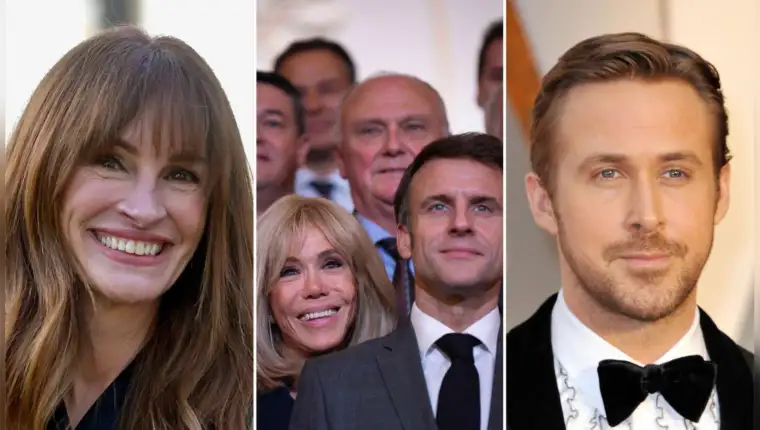 julia roberts ryan gosling macron