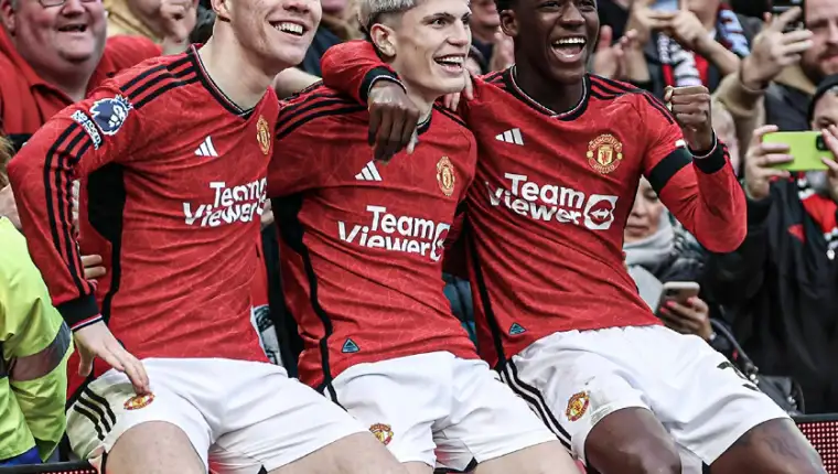 Kobbie Mainoo Rasmus Hojlund i Alejandro Garnacho.jpg