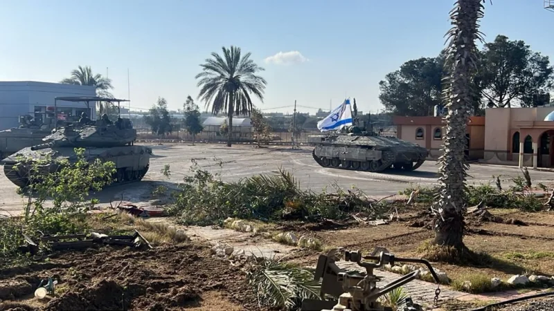 izraelski tenkovi u rafah