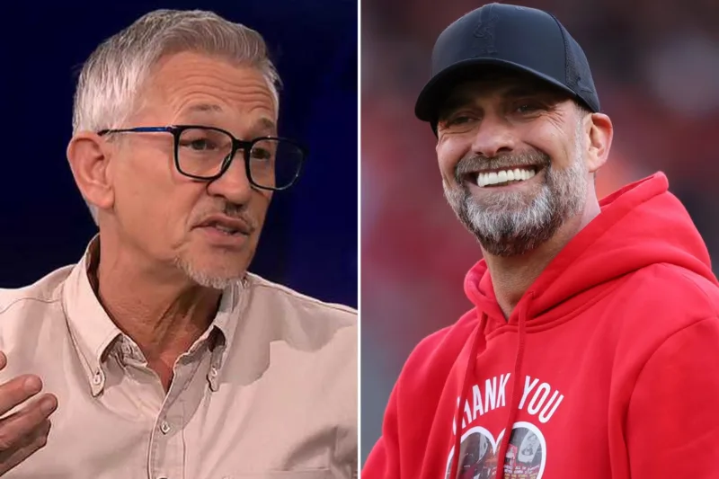 Gary Lineker i jurgen klopp