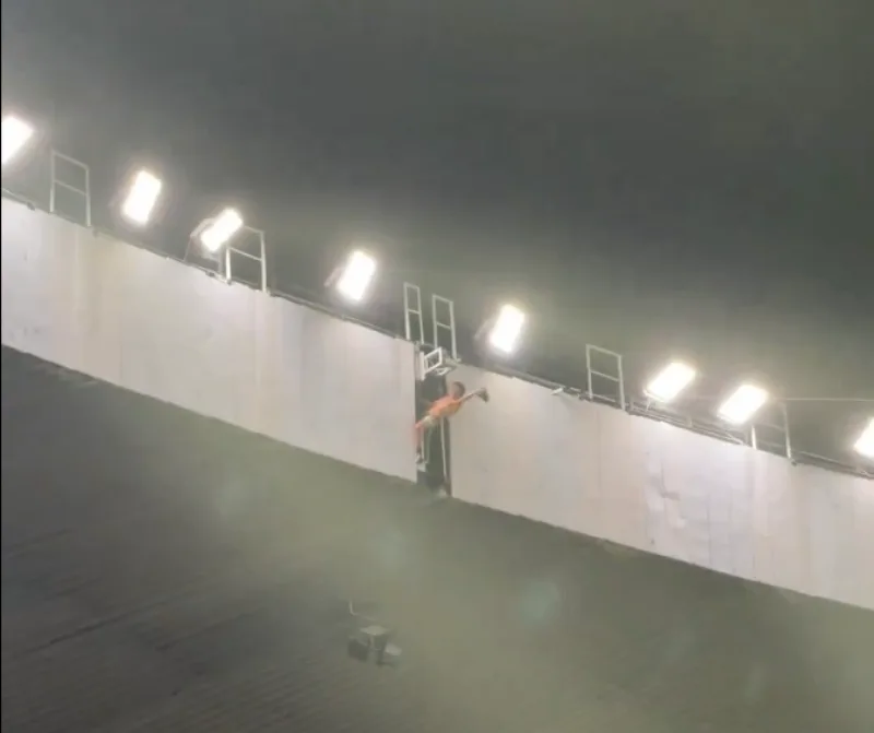 navijač meksiko proslava stadion