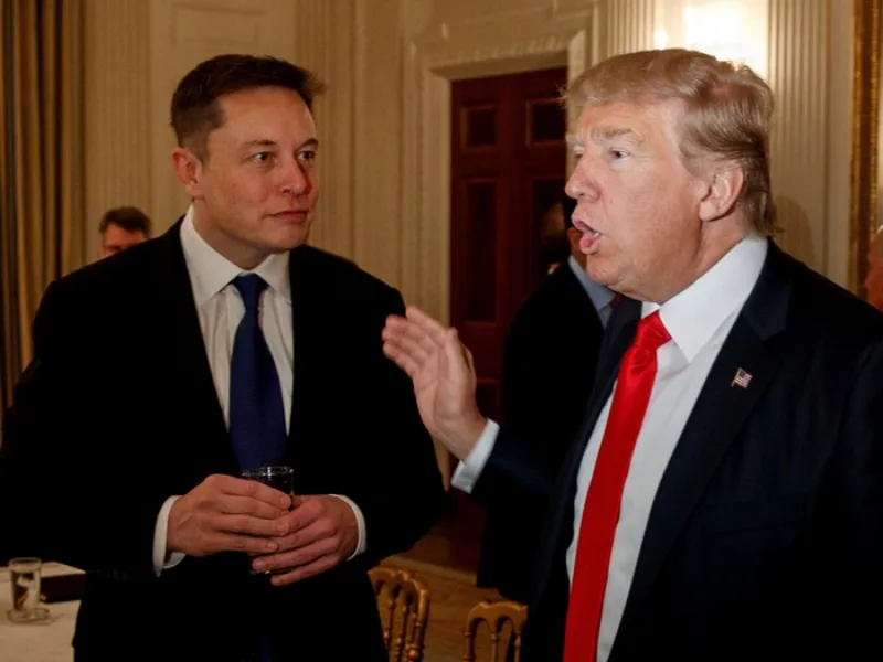 donald trump i elon musk