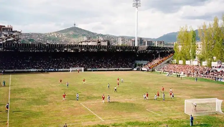 grbavica stadion prva utakmica