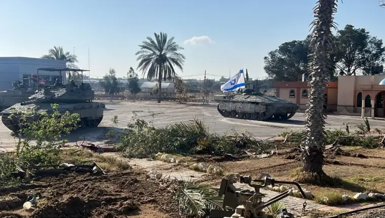 izraelski tenkovi u rafah