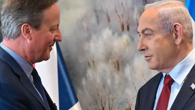 cameron i netanyahu
