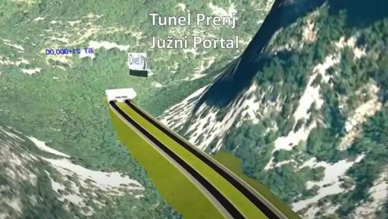 tunel prenj