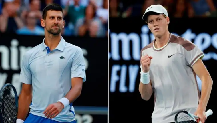 Djokovic Sinner