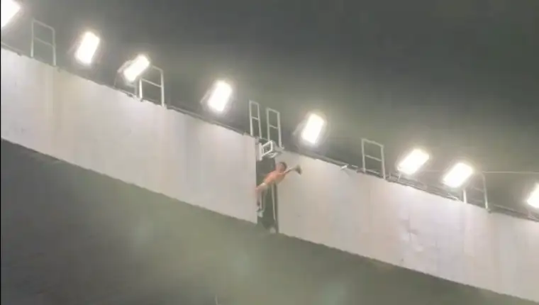 navijač meksiko proslava stadion