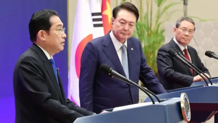 Yoon Suk Yeol, Fumio Kishida, Li Qiang