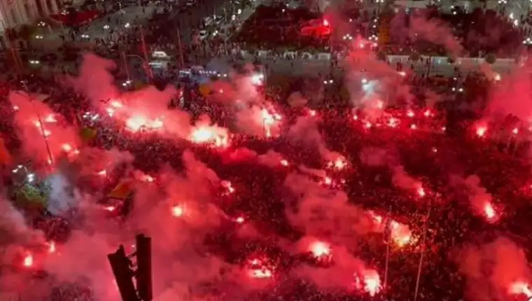 slavlje u grčkoj olympiacos