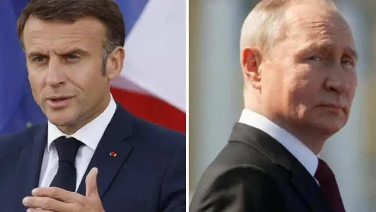 macron i putin