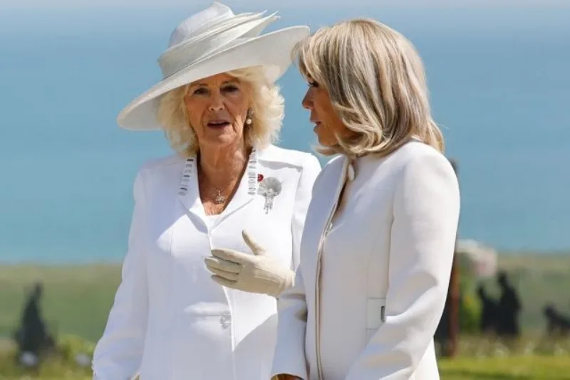Brigitte Macron i kraljica camille