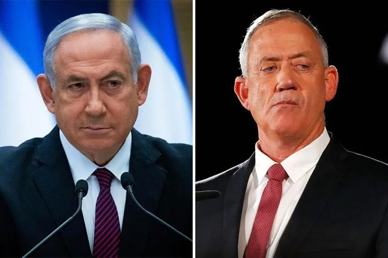 netanyahu i gantz